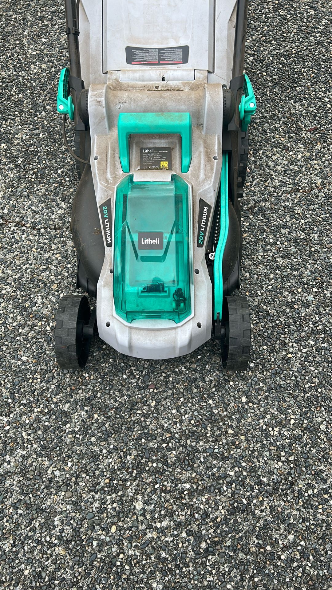 Electronic Lawn Mower - 20v Lithium