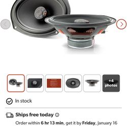 Focal ICU690 6x9 Speakers 