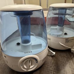 Vicks Humidifier With Vaporizer Options 