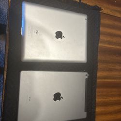 2 iPads  One Cracked 9th Gen And 64gig 2nd 