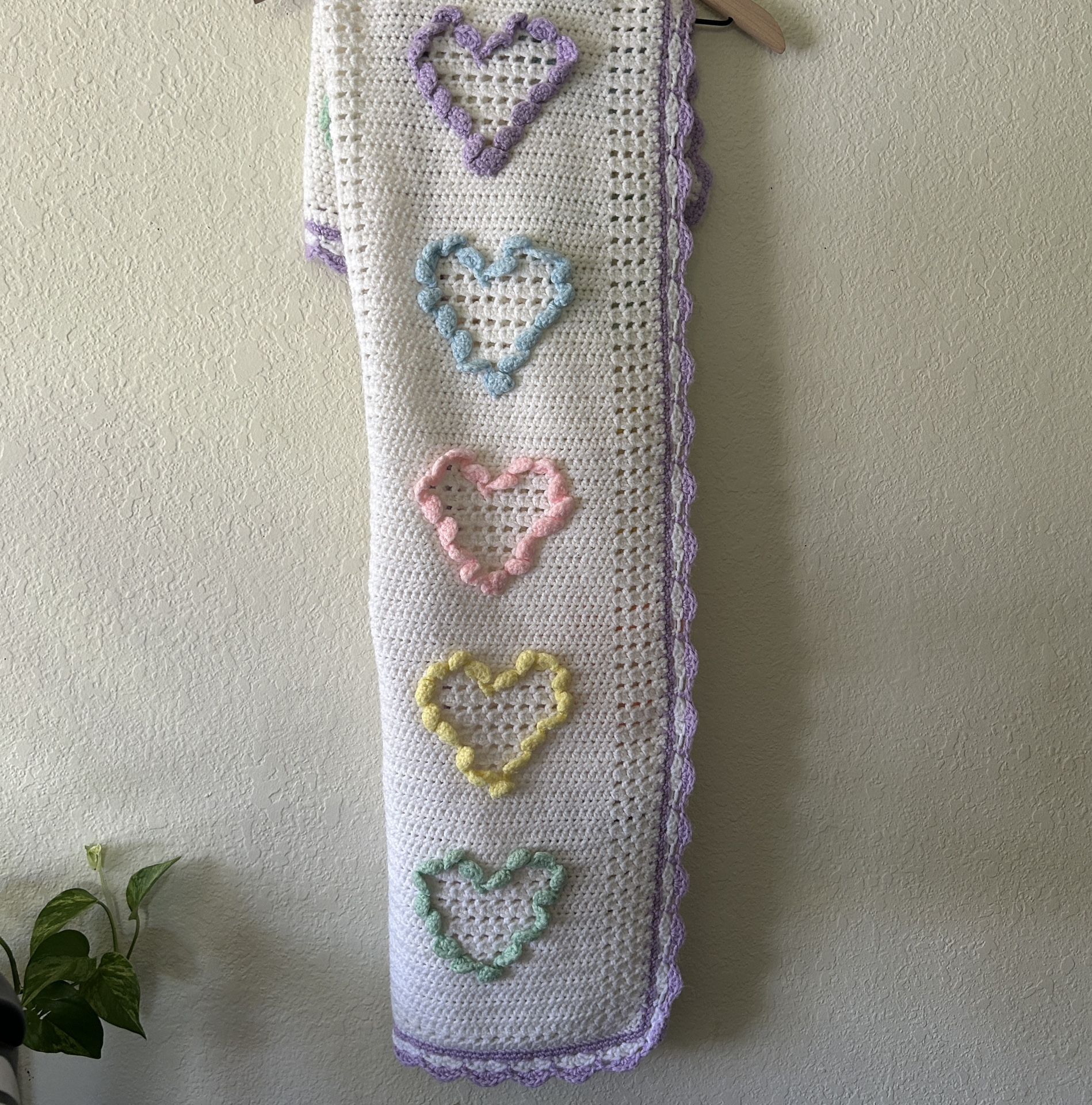 Baby Blanket Hand Crochet | Cobija De Bebe Tejida A Mano