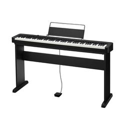 casio cdp-s100cs digital piano w/wooden stand black