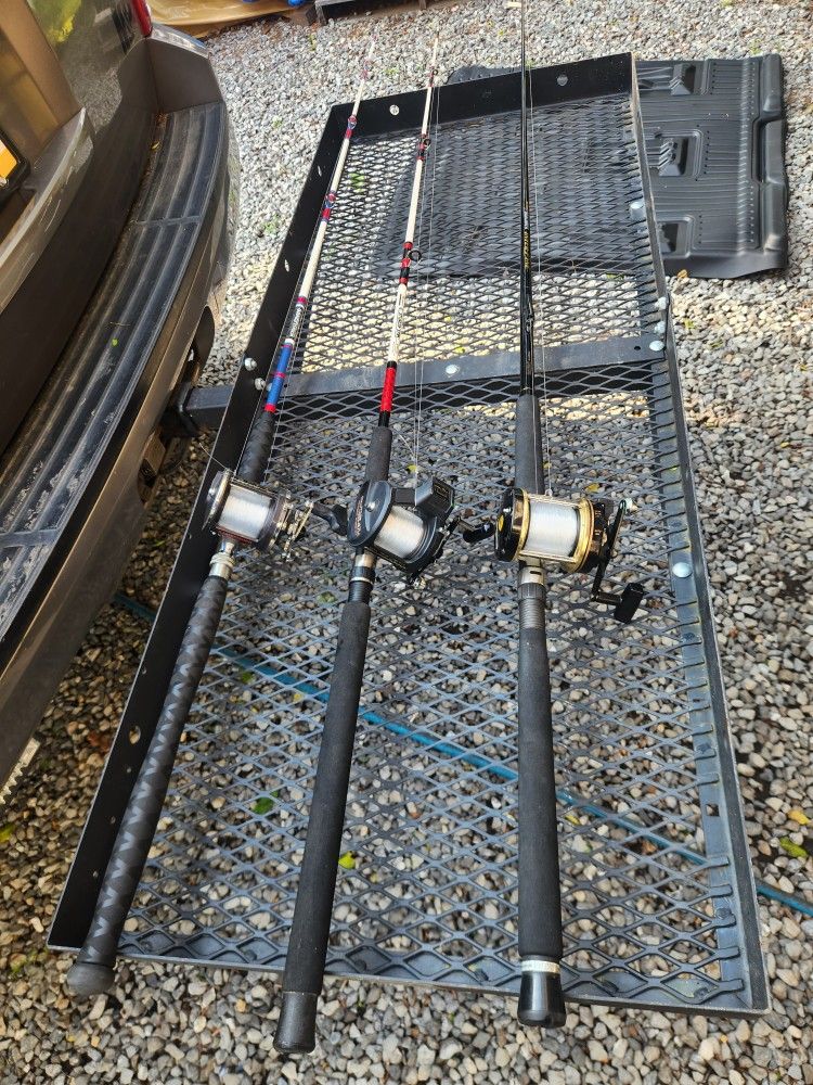 Three ROD REEL COMBOS!