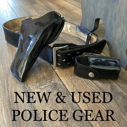 NEW & USED POLICE GEAR [Bianchi, Safariland, Gould & Goodrich]