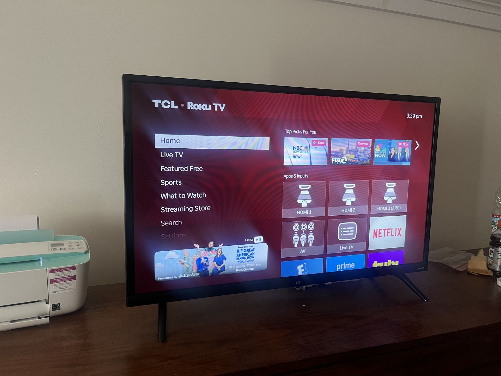 TCL 32 Flat Screen HD TV