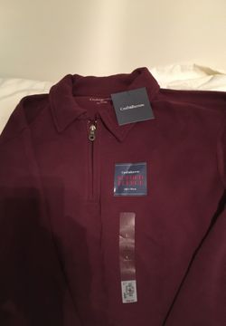 SUEDED FLEECE— SOFT AND WARM.