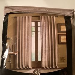      Four rod pocket Panels With Hidden Back Tabs