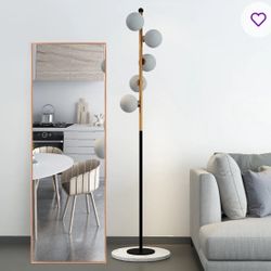 Aquavia Rectangle Full Length Floor Standing Metal Mirror