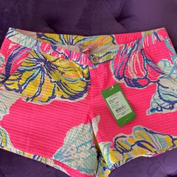 Lilly Pulitzer Shorts Size 0 New