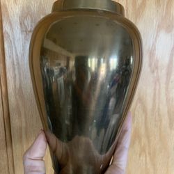 Solid Brass Vase