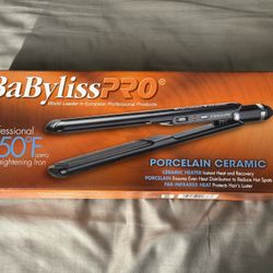 BabylissPro 1” Straightening Iron