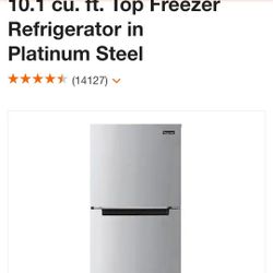 Magic Chef Refrigerator 10.1 Cubic Ft. Top Freezer 