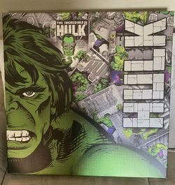 The Incredible Hulk Marvel Plaque