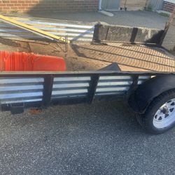 5x10 Utility Trailer With Title Everything Works