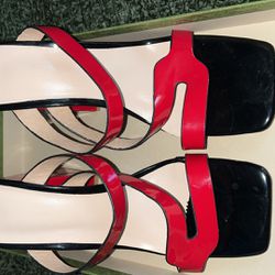 Red Heel Sandal