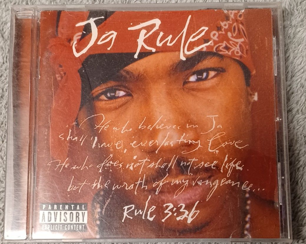 Ja Rule CD Music Hits Rule 3:36 Between Me N U 