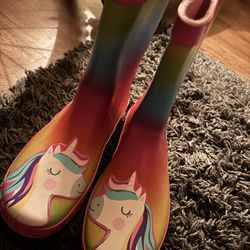 Girl Rain Boots 