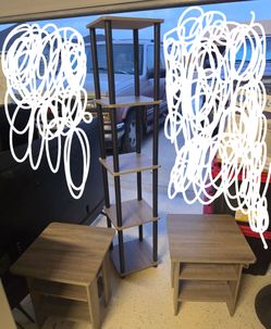 Shelf side tables