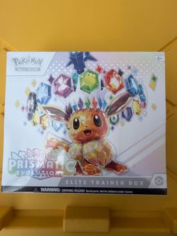 Pokemon Prismatic Evolutions Elite Trainer Box