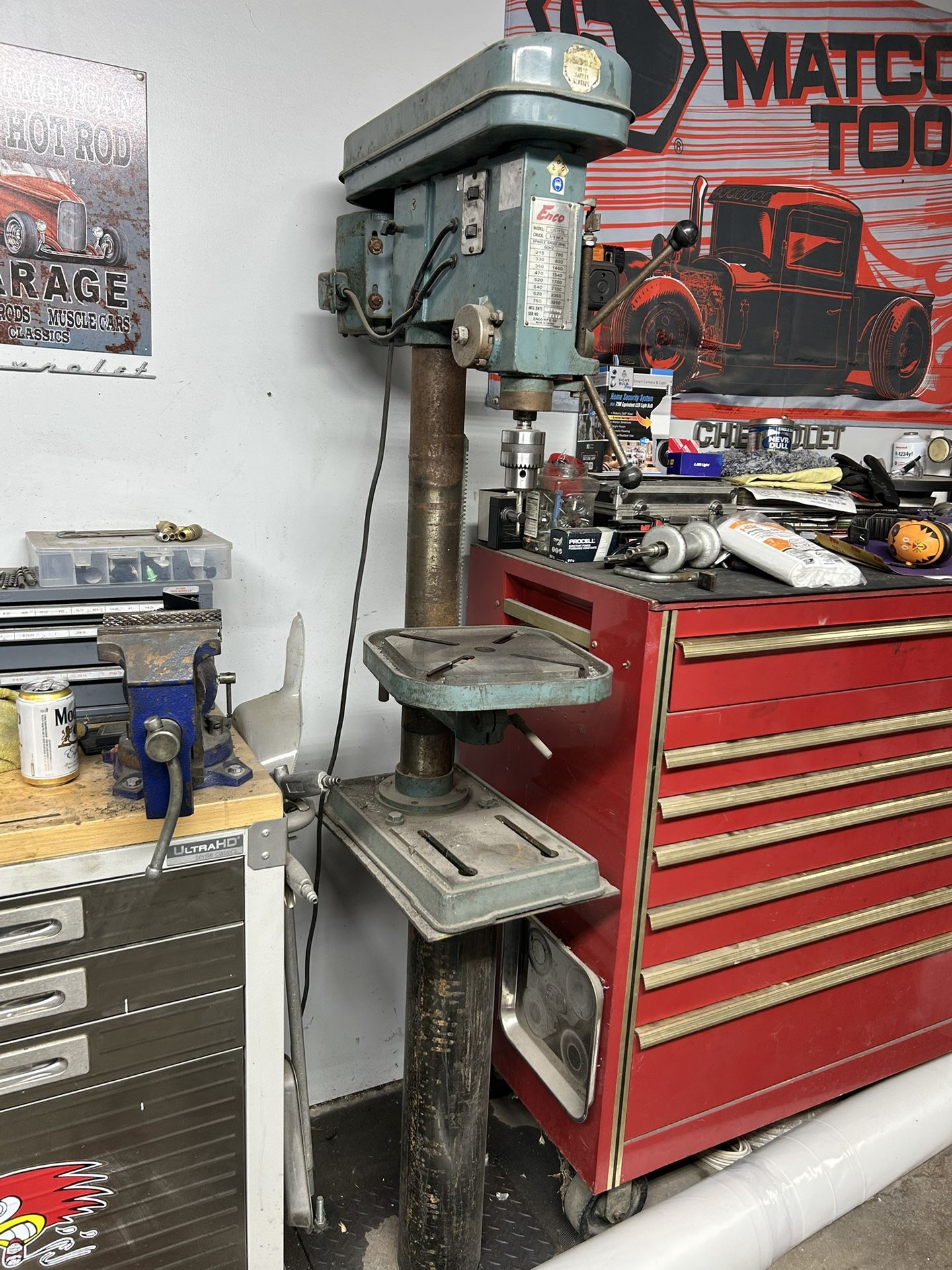 Band Saw And Drill Press For Sale 