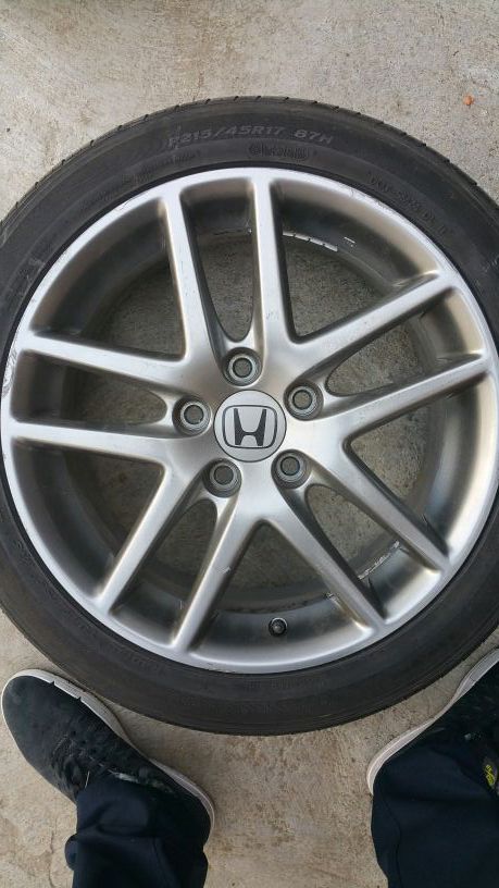 17" Euro R wheels w/ tires