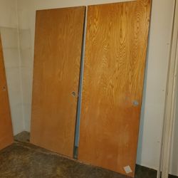 8 Light OAK Doors