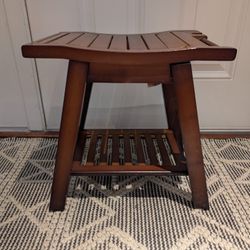 Teak Spa Stool 