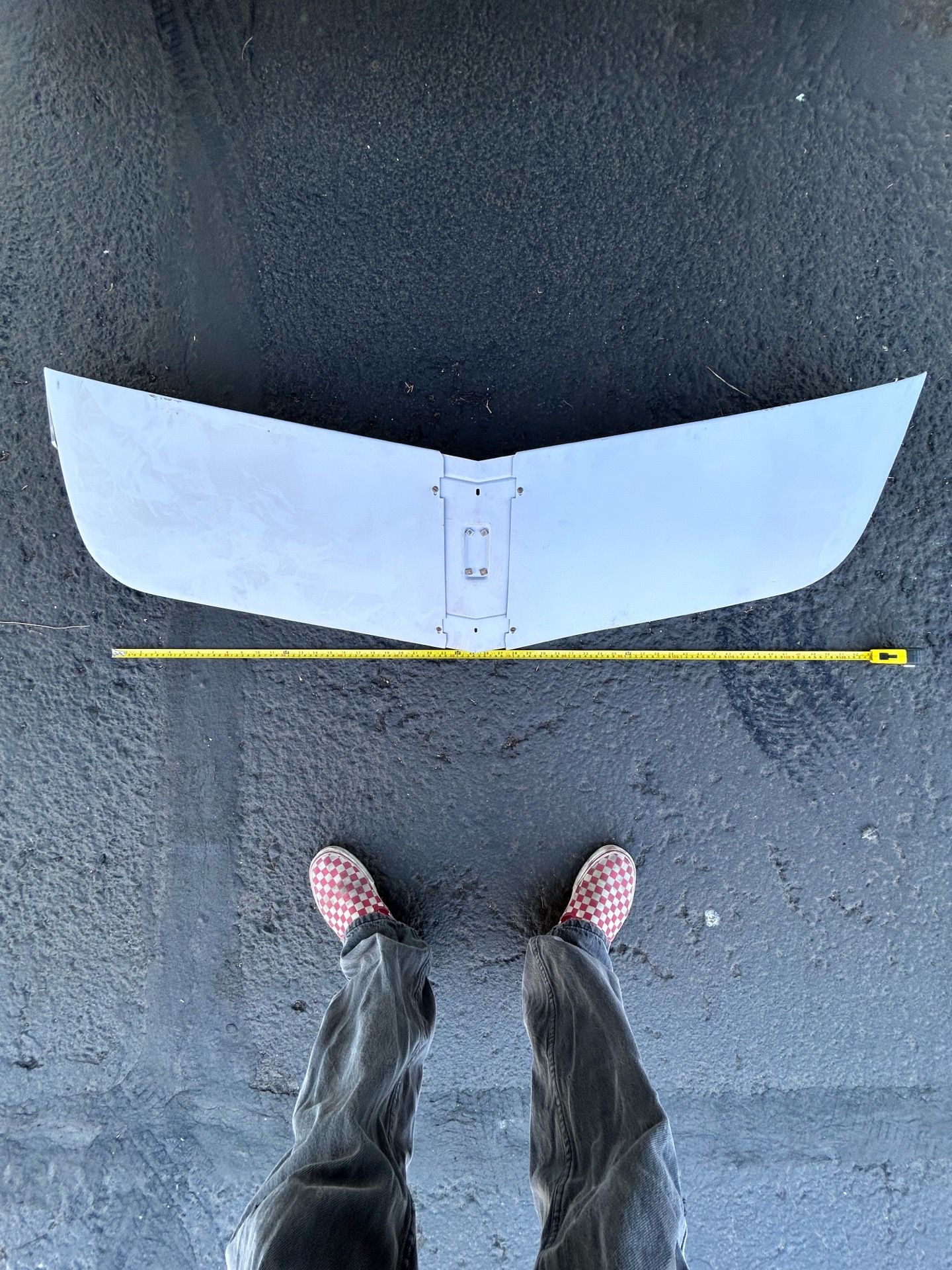 Vintage exterior sun visor