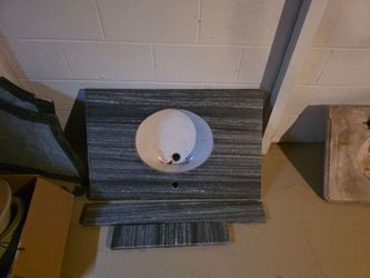 Granite vanity