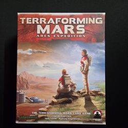 Terraforming Mars Ares Expedition Board Game - Open Box 100% Complete Unused