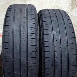 Pair Of Tires. 