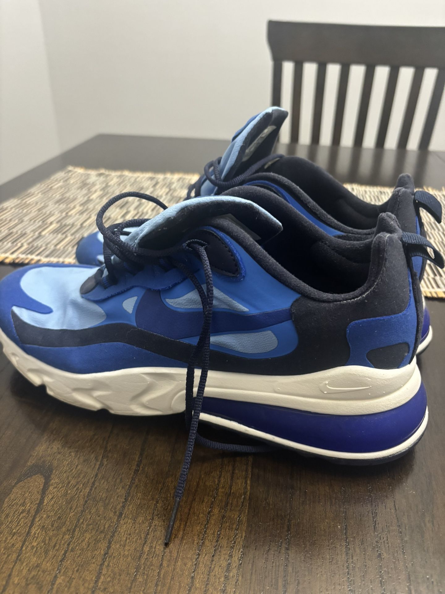 Men’s Nike Air70 React Blue Size 10.5