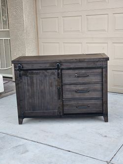 Rustic Media Console 