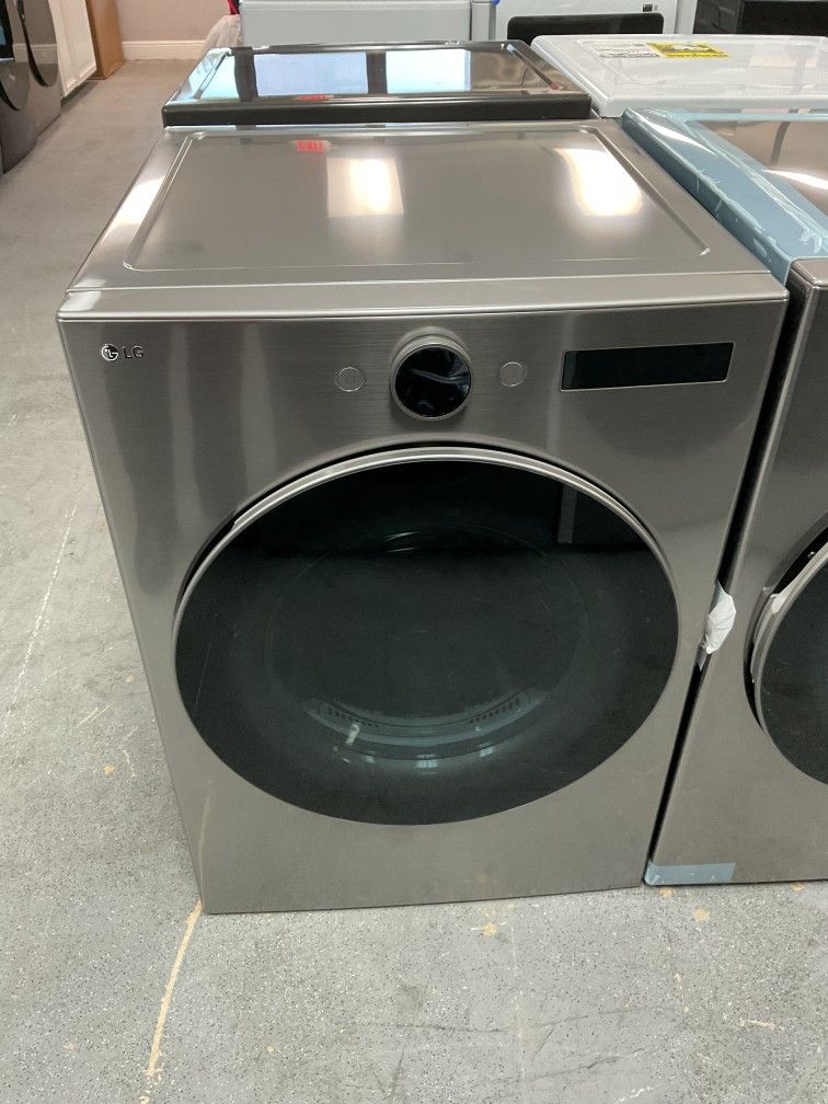 Lg Electric Dryer silver Model DLEX5500V - 2694