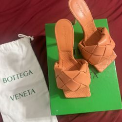 Bottega Veneta Lido Heels Size 38