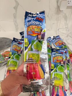 2 Dollars new each Waterballons
