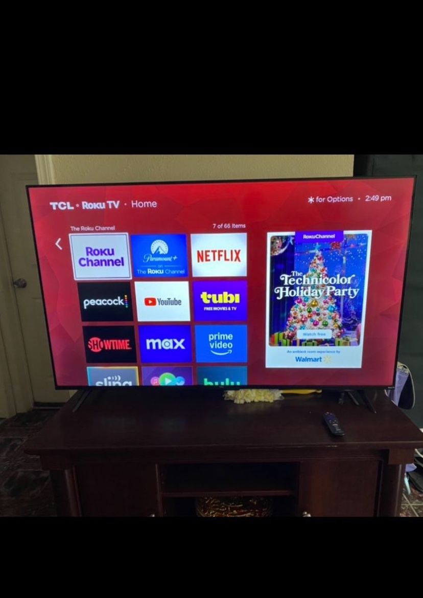 TCL Roku 55 Inches Tv