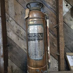 Vtg. Miller-Peerless Fire Extinguisher 