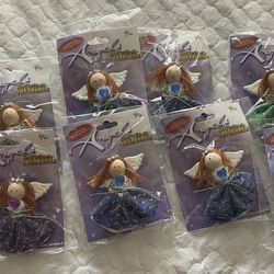 Set Of 12- Angel Twinkling Treasures Pin/brooch