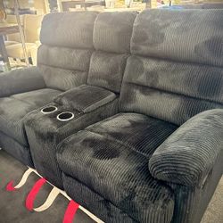 2-Piece Sofa & Loveseat Recliner Set LAST ONE IN STOCK!