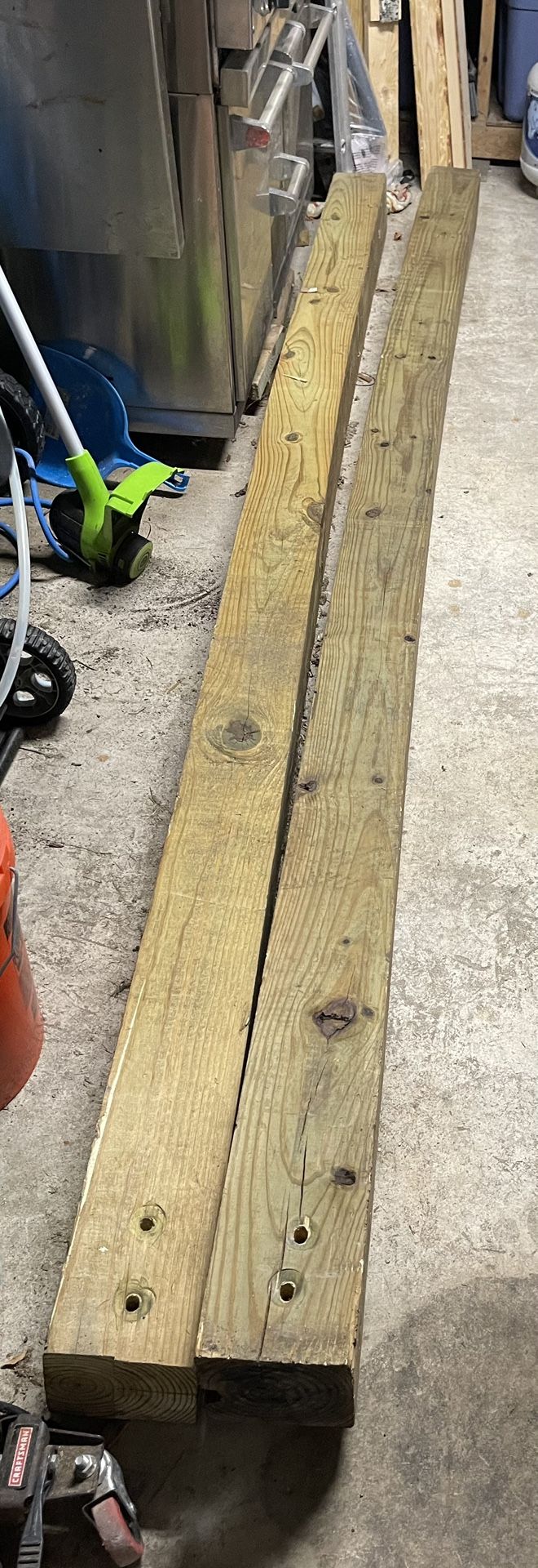 6x6x10’ Pressure Treated Posts