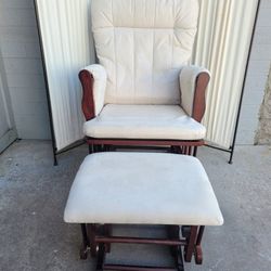 Rocking Chair With Footstool