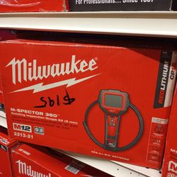 MILWAUKEE M12  M - SPECTOR 360 ROTATING INSPECTION SCOPE KIT (9mm)