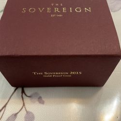2015 SOVEREIGN GOLD PROOF