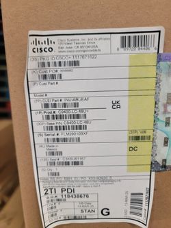 Cisco 9400 LC 48U POE Catalyst