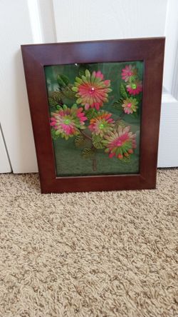 3D 10 3/4" x 12 1/2" Handmade Bouquet 💐