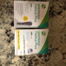 One Touch Delica 200 Count Firm Price
