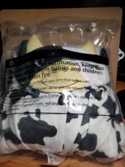 Cow Dress For Kid Size 8-10