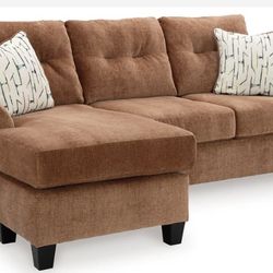 Amity Bay Clay Sofa Chaise (Sofa, loveseat, Sectional options