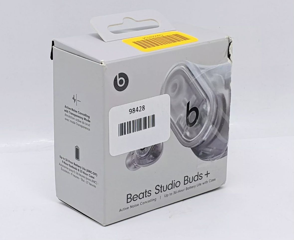 Beats Studio Buds - Transparent True Wireless Noise Cancelling Earbuds with 36-Hour Battery Life, Sweat Resistance, Spatial Audio & More